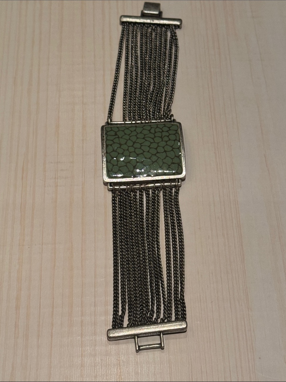Green bracelet